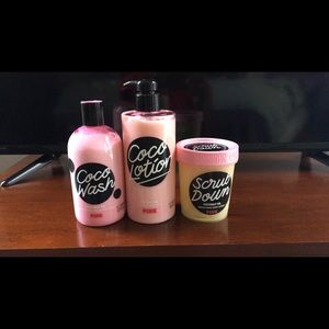 Victoria Secret Pink Coco Trio Set